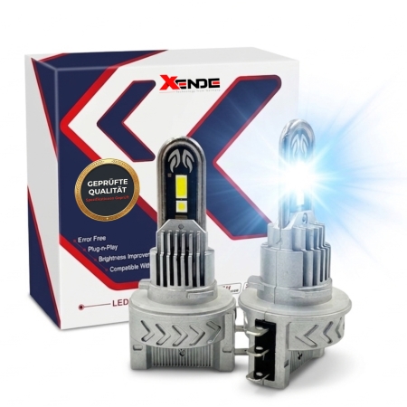 Żarówki LED H15 XENDE LÖSUNGEN Premium 2 szt. canbus 1:1 6000K DRL+ drogowe